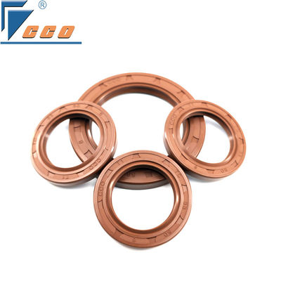 Szkielet Metal Hydraulic Oil Seal Brązowy FKM Gumowe uszczelki odporne na zużycie