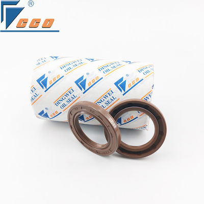 Uszczelnienie olejowe typu FKM TC, temperatura do 250°C, brązowe, dwuwargowe uszczelnienia olejowe do przekładni